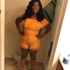 Fashion nova romper medium